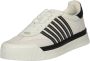 Dsquared2 Wit Leren Contraststiksel Sneakers White Heren - Thumbnail 13