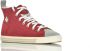 Dsquared2 Rode Vetersneakers voor Dames Rood Dames - Thumbnail 2