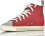 Dsquared2 Rode Vetersneakers voor Dames Rood Dames - Thumbnail 3