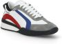 Dsquared2 men's shoes leather trainers sneakers Legend Wit Heren - Thumbnail 6