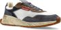 Dsquared2 Blauwe Denim Leren Sneakers met Suède Multicolor Heren - Thumbnail 11