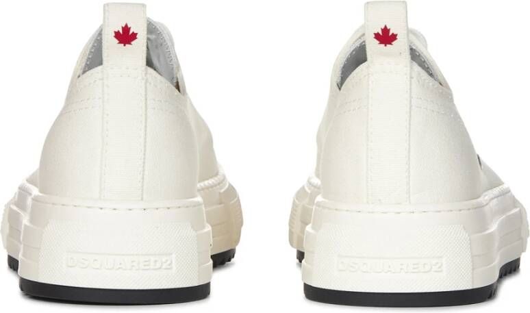 Dsquared2 Witte Sneakers Ss24 White Heren