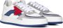 Dsquared2 Canadese Sneaker Wit Blauw Rood Multicolor Heren - Thumbnail 13
