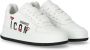 Dsquared2 Witte lage sneakers met logo print White Dames - Thumbnail 2
