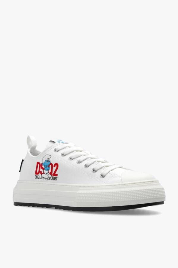 Dsquared2 x De Smurfen Wit Dames