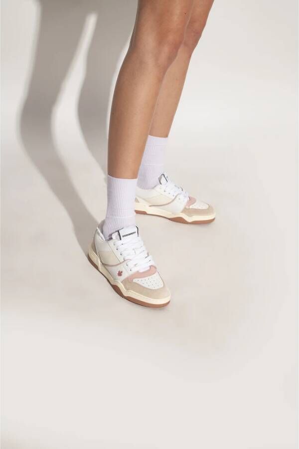Dsquared2 Spiker sneakers Wit Dames