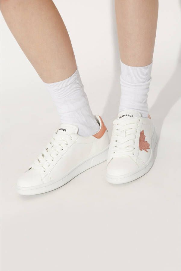 Dsquared2 Boxer sneakers Wit Dames