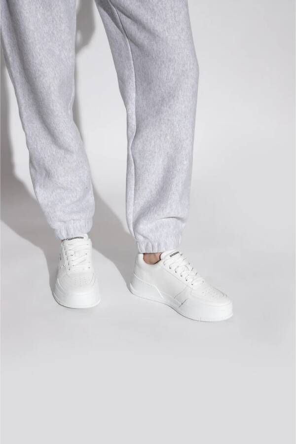 Dsquared2 Canadese Sportschoenen Wit Dames
