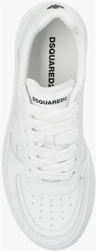 Dsquared2 Canadese Sportschoenen Wit Dames