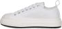 Dsquared2 Italiaanse Katoenen Vetersneakers voor Heren White Heren - Thumbnail 3