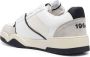 Dsquared2 Witte lage sneakers met driekleurige suède details Wit - Thumbnail 4