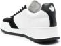 Dsquared2 Witte en Zwarte Sneakers met Rubberen Zool White Heren - Thumbnail 3