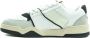 Dsquared2 Witte lage sneakers met driekleurige suède details Wit Heren - Thumbnail 12