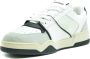 Dsquared2 Witte lage sneakers met driekleurige suède details Wit Heren - Thumbnail 13