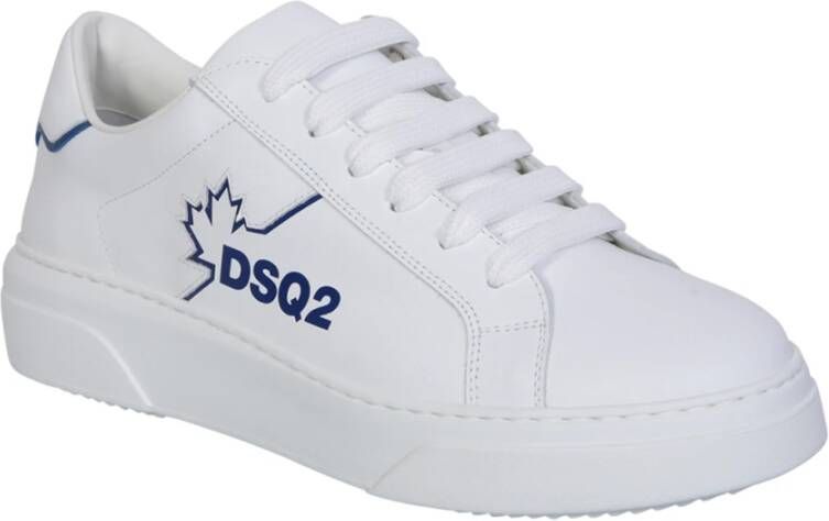 Dsquared2 Witte Sneakers met Canadese Stijl Wit Heren