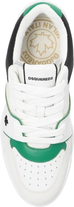 Dsquared2 Spiker sneakers Wit Heren