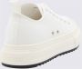 Dsquared2 Italiaanse Katoenen Vetersneakers voor Heren White Heren - Thumbnail 5