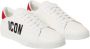Dsquared2 Witte Leren Sneakers met Logo Detail White - Thumbnail 5