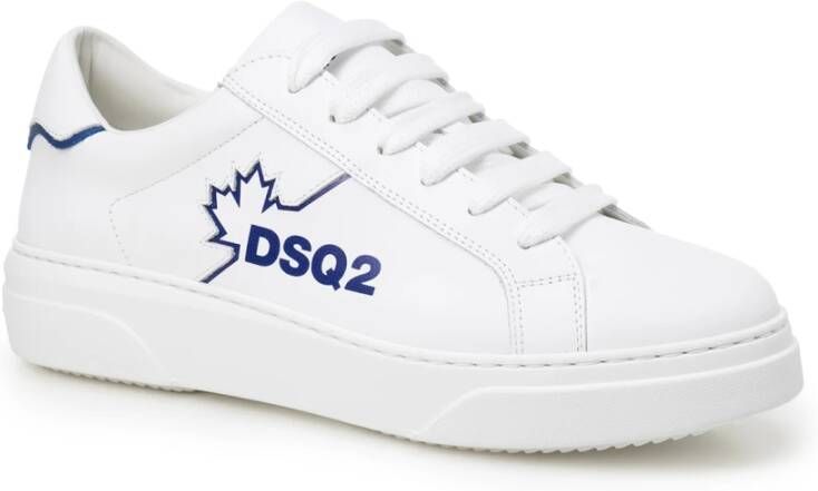 Dsquared2 Witte Sneakers met Pinaforemetal Breedte Wit Heren