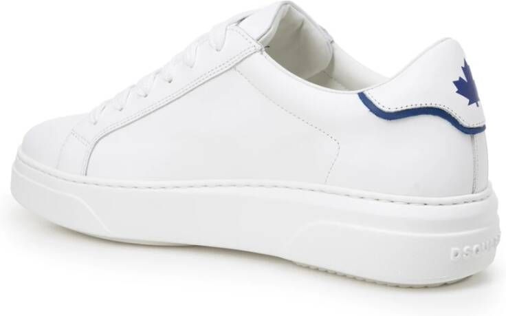 Dsquared2 Witte Sneakers met Pinaforemetal Breedte Wit Heren