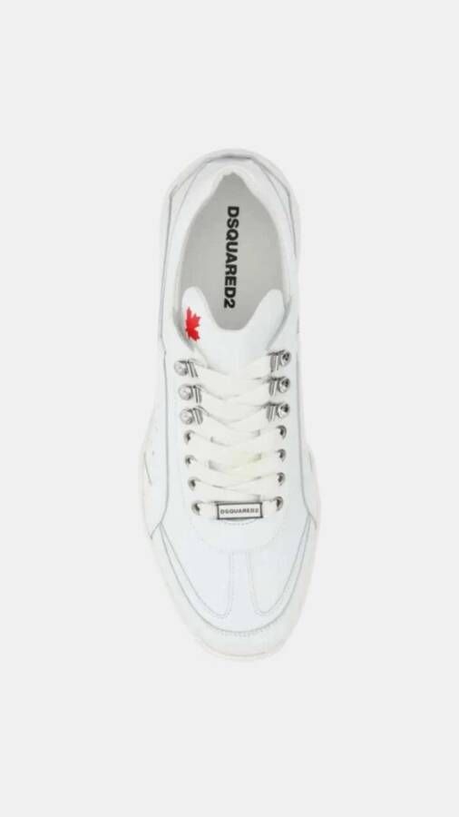 Dsquared2 Originele Legend Sneakers Blanco Wit Heren