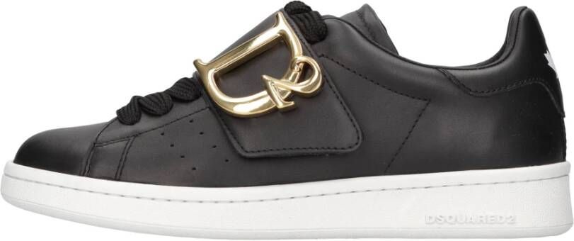 Dsquared2 Sneakers Zwart Black Dames