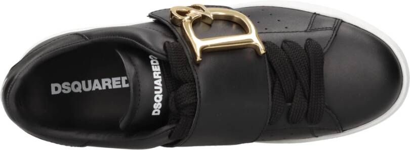 Dsquared2 Sneakers Zwart Black Dames