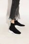 Dsquared2 Fly High Top Sneakers met Stretch Techno Gebreid Bovenwerk Black - Thumbnail 2