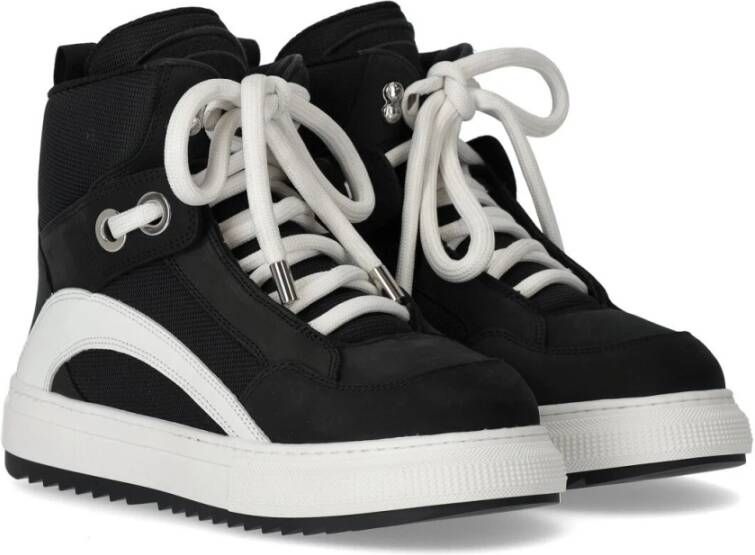 Dsquared2 Boogie Zwarte Sneaker Zwart Heren