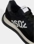 Dsquared2 nylon en suède lopende sneakers Zwart Heren - Thumbnail 15