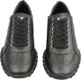 Dsquared2 Zwarte Leren Sneakers met Geperforeerd Detail Black Heren - Thumbnail 5