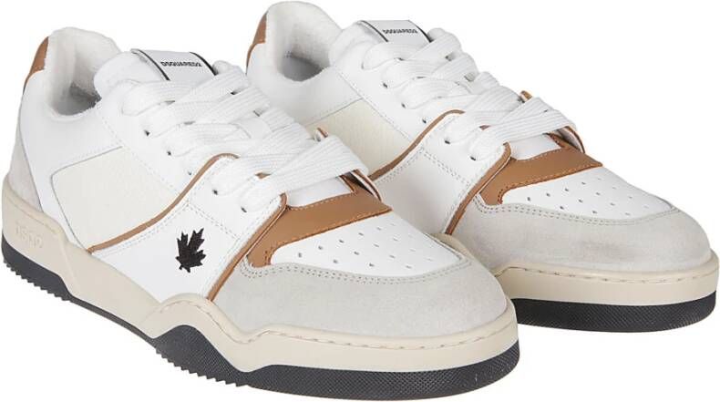 Dsquared2 Spiker Lace-Up Low Top Sneakers