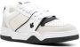 Dsquared2 Witte lage sneakers met driekleurige suède details Wit Heren - Thumbnail 4
