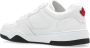 Dsquared2 Leren sneakers met ronde neus en logo White Heren - Thumbnail 5