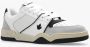 Dsquared2 Witte lage sneakers met driekleurige suède details Wit - Thumbnail 8