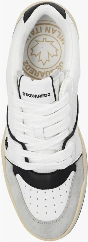 Dsquared2 Spiker sneakers Wit Heren