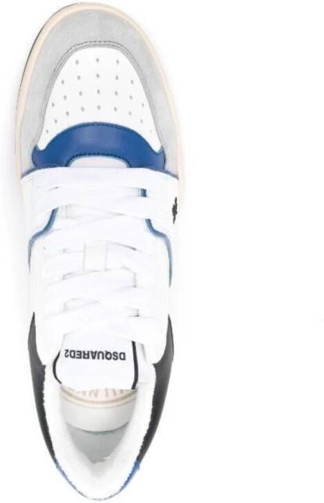 Dsquared2 Spiker Veterschoenen White Heren