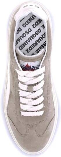 Dsquared2 Sportieve Suède Sneakers met Vetersluiting