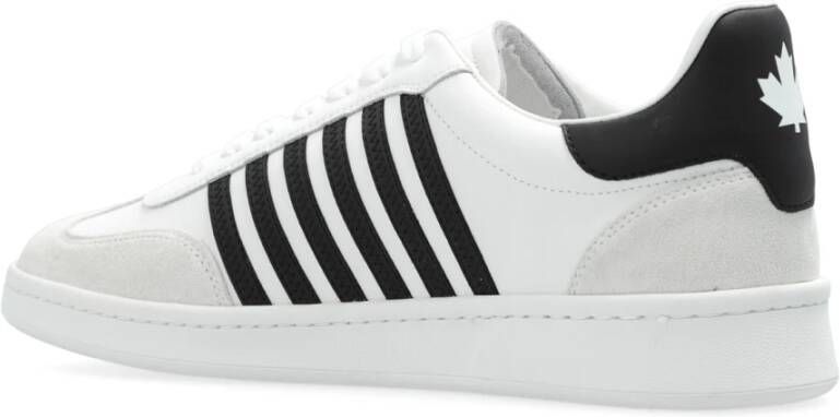 Dsquared2 Sportschoenen 'Boxer' White Heren