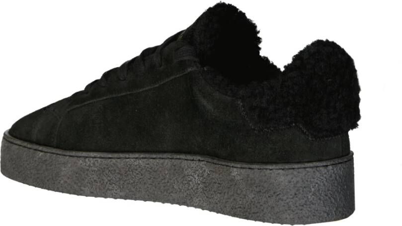 Dsquared2 Stijlvolle Leren Sneakers voor Heren Black Heren