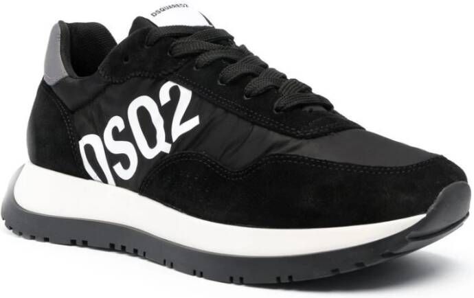 Dsquared2 Stijlvolle Sneakers voor Heren Zwart Heren