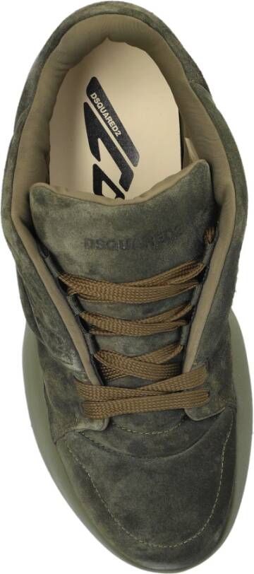 Dsquared2 Suede sportschoenen Puffer