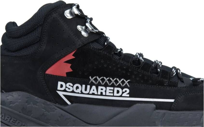 Dsquared2 Suède Stoffen Sneakers
