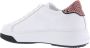 Dsquared2 Lage Sneakers met Veters voor Dames White Dames - Thumbnail 2