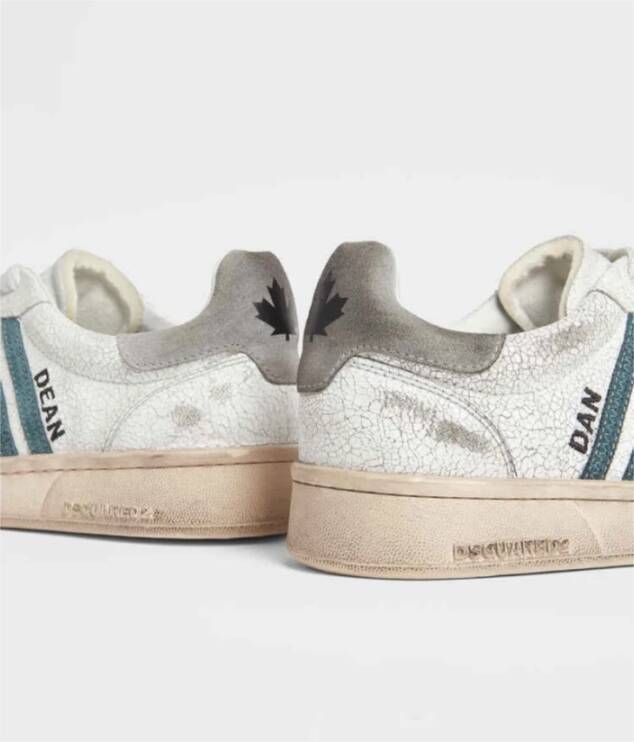 Dsquared2 Vintage Gestreepte Sneakers