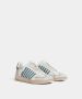 Dsquared2 Vintage Gestreepte Sneakers voor Mannen White Heren - Thumbnail 3