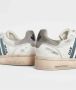 Dsquared2 Vintage Gestreepte Sneakers voor Mannen White Heren - Thumbnail 5
