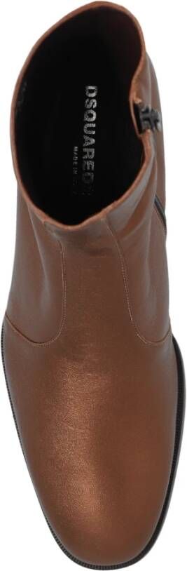 Dsquared enkellaarsjes clearance