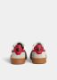 Dsquared2 Vintage Leren Sneaker Boxer Stijl White Heren - Thumbnail 2