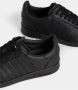 Dsquared2 Vintage Stijl Leren Sneakers Zwart Black Heren - Thumbnail 25